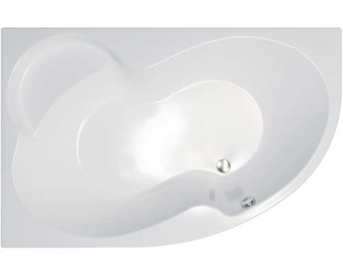 Акриловая ванна Triton Мари R 170x110 см, угловая, с каркасом, асимметричная