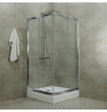Душевой уголок Triton Вента-хром 90x90, стекло прозрачное