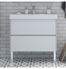 Тумба с раковиной AQUATON Сканди 90 дуб верона