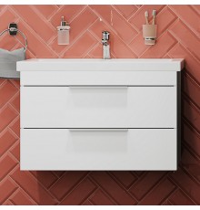 Тумба с раковиной STWORKI Копенгаген 80 белая