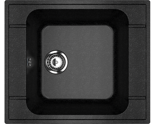 Мойка кухонная Ulgran U-604 -308 черная