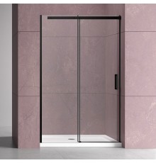 Душевая дверь в нишу Vincea Dice VDS-4D120CLB 120 см, профиль черный
