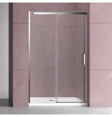 Душевая дверь в нишу Vincea Dice VDS-4D120CL 120 см, профиль хром