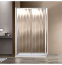 Душевой уголок Vincea Garda VSR-1G9015CH 150x100 см, профиль хром, стекло шиншилла