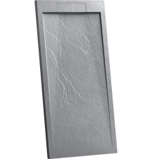 Поддон для душа Vincea VST-4SRL8010G 100x80 серый, с сифоном