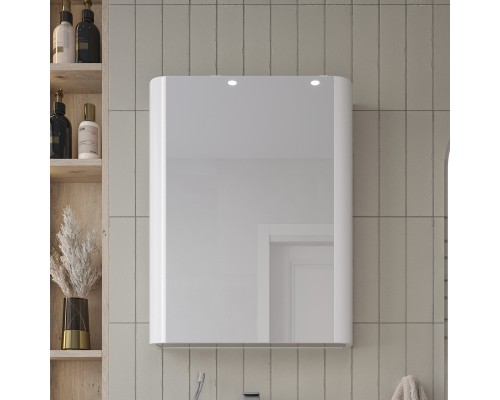 Зеркало-шкаф VOQ Bold 55 premium white