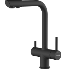 Смеситель для кухни Wasserkraft A8367 черный матовый