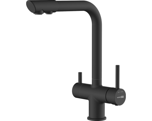 Смеситель для кухни Wasserkraft A8367 черный матовый