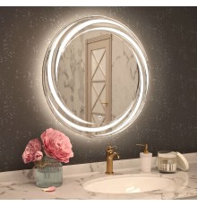 Зеркало круглое Art Max Romantic 80 с подсветкой