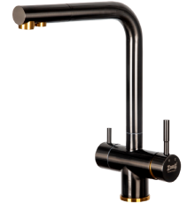 Смеситель для кухни Zorg Inox SZR-7039 BR/GRAFIT бронза графит