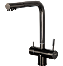 Смеситель для кухни Zorg Inox SZR-7039 GRAFIT графит