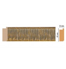 Молдинг DECOMASTER 109-17 (40*10*2400мм)