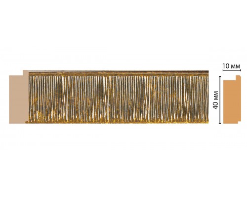 Молдинг DECOMASTER 109-17 (40*10*2400мм)