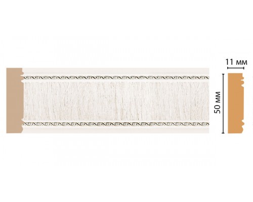 Молдинг DECOMASTER 156-7D (51*11*2400 мм)
