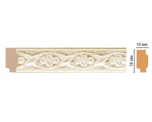 Молдинг DECOMASTER 158-937 (18*10*2400мм)