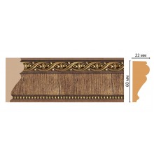 Молдинг DECOMASTER 161-3 ДМ (60*22*2400 мм)