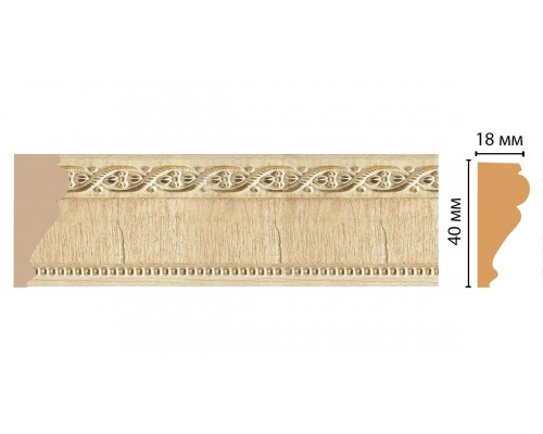 Молдинг DECOMASTER 161S-5 (40*18*2400мм)