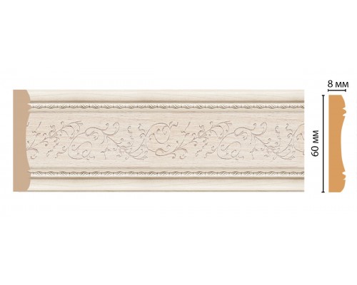 Молдинг DECOMASTER 186-13 (60*8*2400мм)
