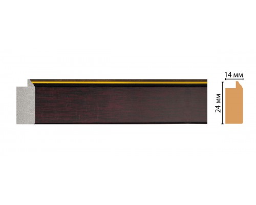 Багет DECOMASTER FM2-2 (24*14*2850мм)