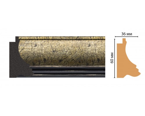Багет DECOMASTER FM31-1 (60*36*2850мм)