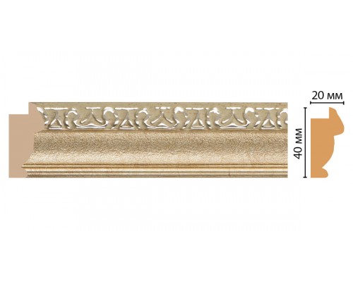Багет  DECOMASTER 807-59 (40*20*2900мм)