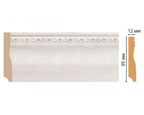 Плинтус напольный DECOMASTER 153-19D (95*12*2400 мм)