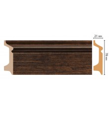 Плинтус напольный DECOMASTER D122-966ДМ (78*21*2400мм)