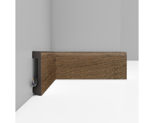 Плинтус напольный DECOMASTER D235-88 ДМ (80*17*2400 мм)