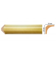 Плинтус потолочный DECOMASTER D133-374ДМ (20*20*2400мм)
