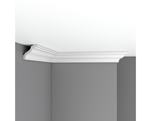 Плинтус потолочный гладкий DECOMASTER 96105 (60*60*2400мм)