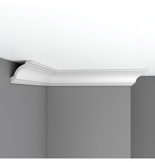 Плинтус потолочный гладкий DECOMASTER 96257F гибкий (70*70*2400мм)
