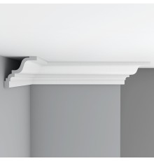 Плинтус потолочный гладкий DECOMASTER 96271 (135х142х2400мм)