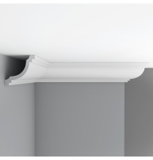 Плинтус потолочный гладкий DECOMASTER 96274 (120х120х2400мм)