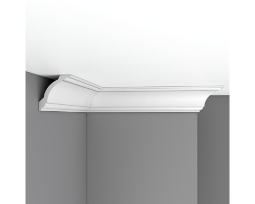 Плинтус потолочный гладкий DECOMASTER 96620 (84*80*2400мм)
