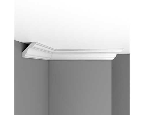 Плинтус потолочный гладкий DECOMASTER DP-337 (60*62*2400мм)