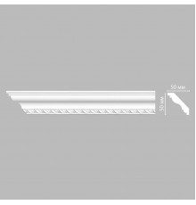 Плинтус потолочный с рисунком DECOMASTER 95638F гибкий (50*50*2400мм)