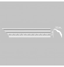 Плинтус потолочный с рисунком DECOMASTER DT-3 (74*102*2400мм)