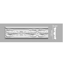 Молдинг с рисунком DECOMASTER 98090 (120х24х2400мм)