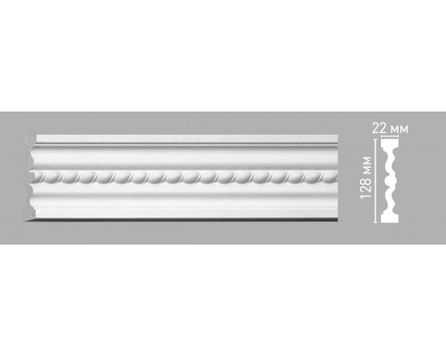 Молдинг с рисунком DECOMASTER 98091 (128х22х2400мм)