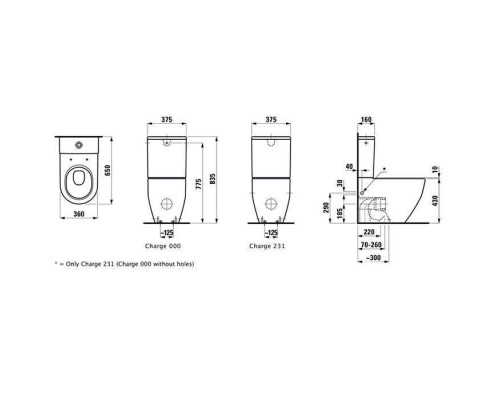 Laufen Pro Унитаз моноблок, приставной 36х65х44см., слив универсальный, подвод снизу, цвет: белый. 8.2595.2.000.000.1, 8.2995.3.000.973.1 Laufen Pro Унитаз моноблок, приставной 36х65х44см., слив универсальный, подвод снизу, цвет: белый. 8.2595.2.000.000.1, 8.2995.3.000.973.1
