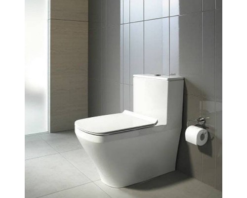 Duravit DuraStyle Унитаз-моноблок 37х63см., с креплением, слив универсальный, цвет: белый. 2155090000,  0935100085