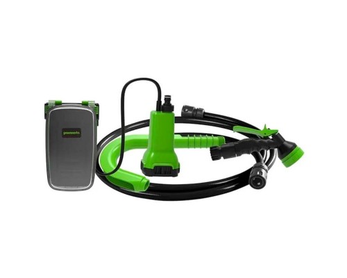 Насос аккумуляторный для полива из бочки Greenworks 24V, без АКБ и ЗУ Насос аккумуляторный для полива из бочки Greenworks 24V, без АКБ и ЗУ