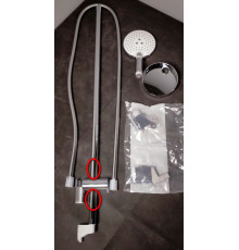 SaleHG26631400 Raindance Select S Душевой гарнитур H=900 мм, Ø125 мм, 3 режима, с мыльницей Sale26631400_1202