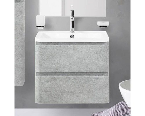 Тумба с раковиной BelBagno Albano 70 подвесная, cemento verona grigio Тумба с раковиной BelBagno Albano 70 подвесная, cemento verona grigio