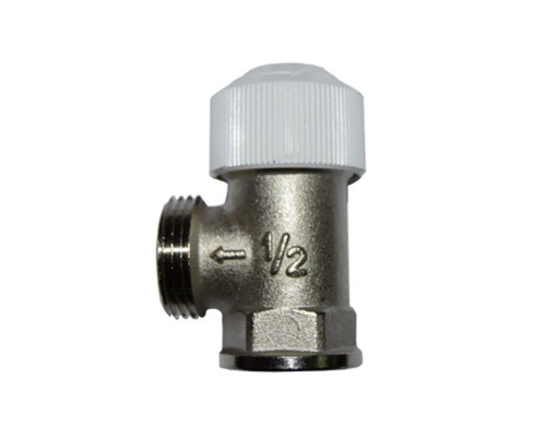 Вентиль SR Rubinetterie угловой ВР-НР 1/2 х3/4 термостатический, без хвостовика M251-1500N000