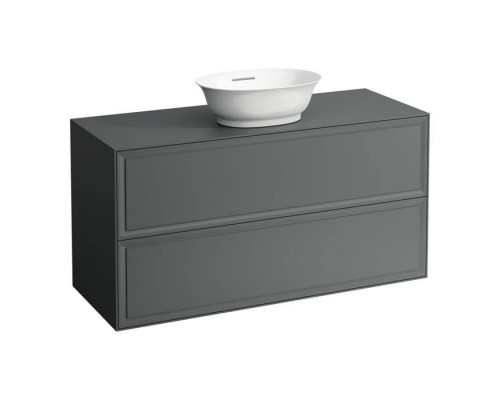 Laufen New Classic Тумба с раковиной, 117.5х45.5х60см, 2 ящика, подвесная, цвет: серый. 8.1285.2.400.112.1, 4.0602.2.085.627.1 Laufen New Classic Тумба с раковиной, 117.5х45.5х60см, 2 ящика, подвесная, цвет: серый. 8.1285.2.400.112.1, 4.0602.2.085.627.1