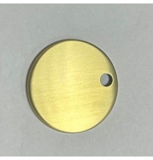 AQM0040BG заглушка крепежа сиденья AQM1209, цвет золото шлифованное, 1шт AQM0040BG