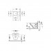Duravit DuraStyle Унитаз 54х37см., подвесной, безободковый, Wondergliss, цвет: белый. 25510900001