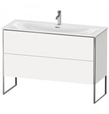 Duravit XSquare База напольная 121x47.8x84см с раковиной, 2 яшика, цвет: глянцевый белый. 2344120000,  XS452602222