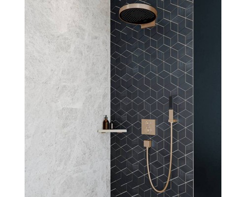 Hansgrohe AddStoris Угловая корзинка, цвет: полированное золото. 41741990 Hansgrohe AddStoris Угловая корзинка, цвет: полированное золото. 41741990